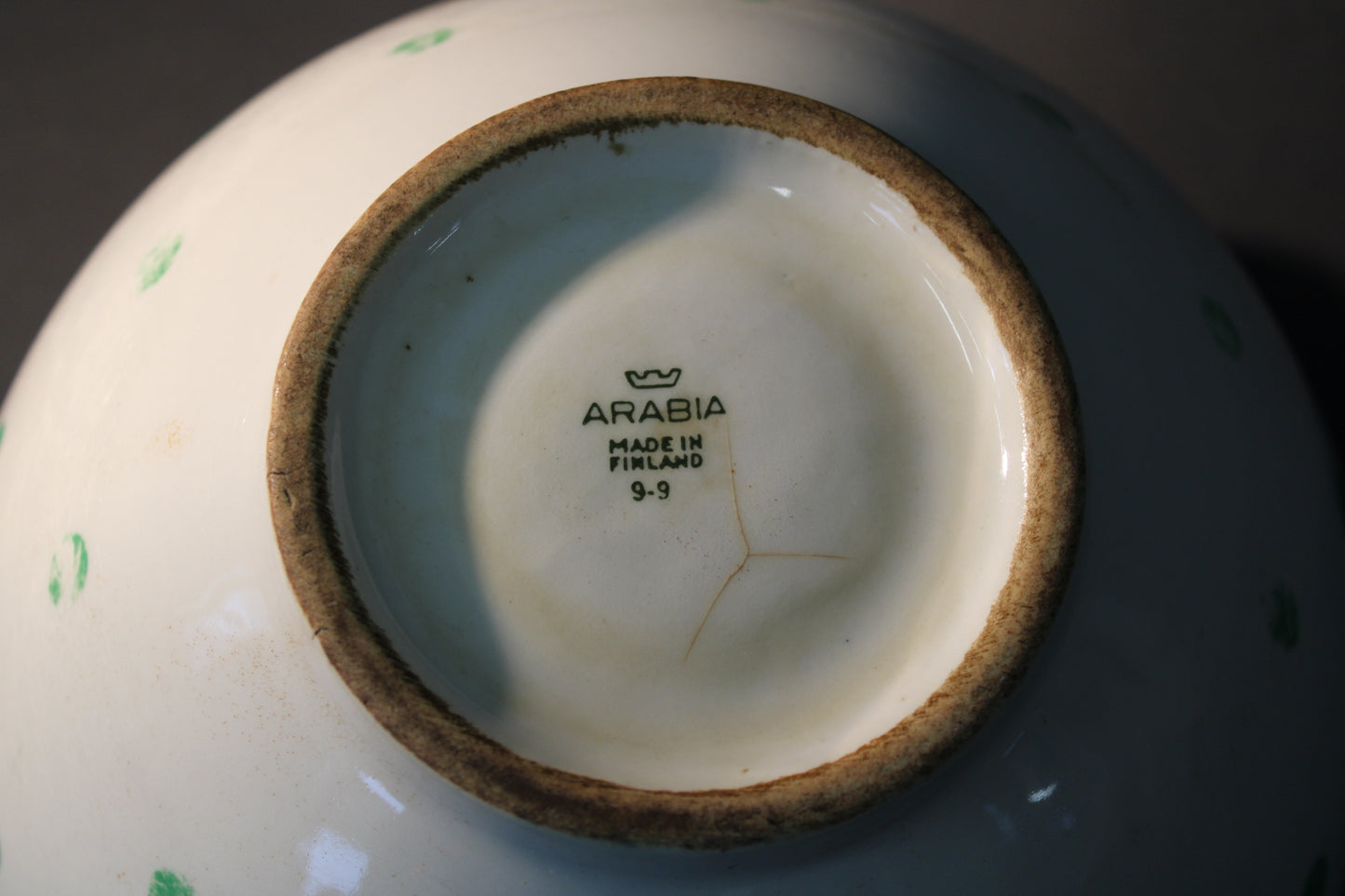 Arabia Ping Pong kulho, vihreä – Raija Uosikkinen
