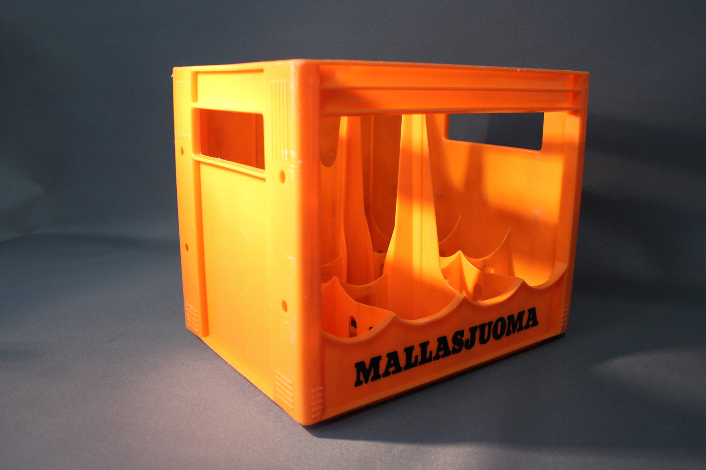 Mallasjuoma juomakori – vintage oranssi limsa-/olutkori
