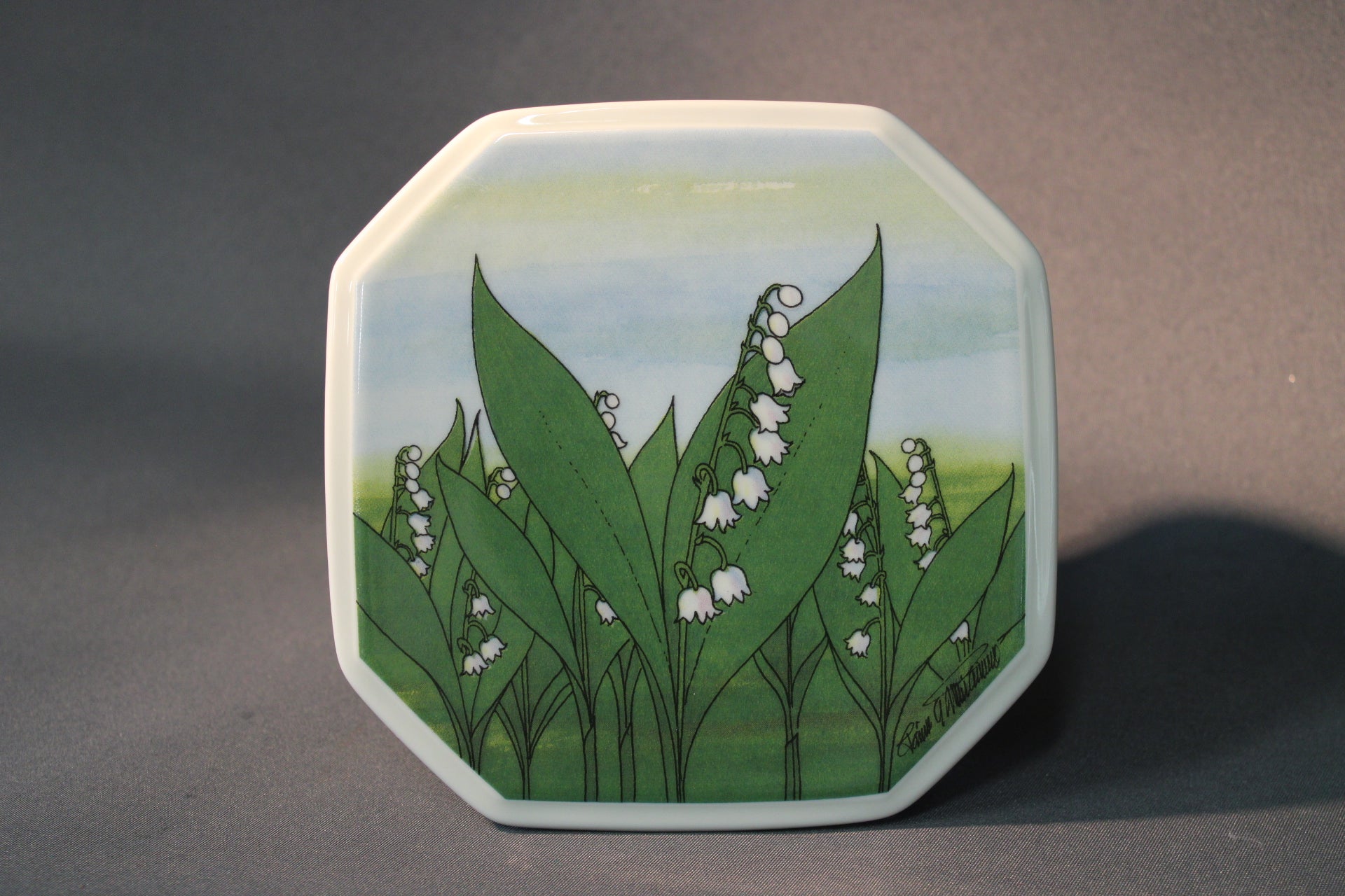 Arabia seinälautanen Kielo, Toivo G. Utriainen, etukuva