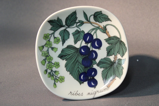 Arabia seinälautanen Musta viinimarja, Esteri Tomula, etukuva