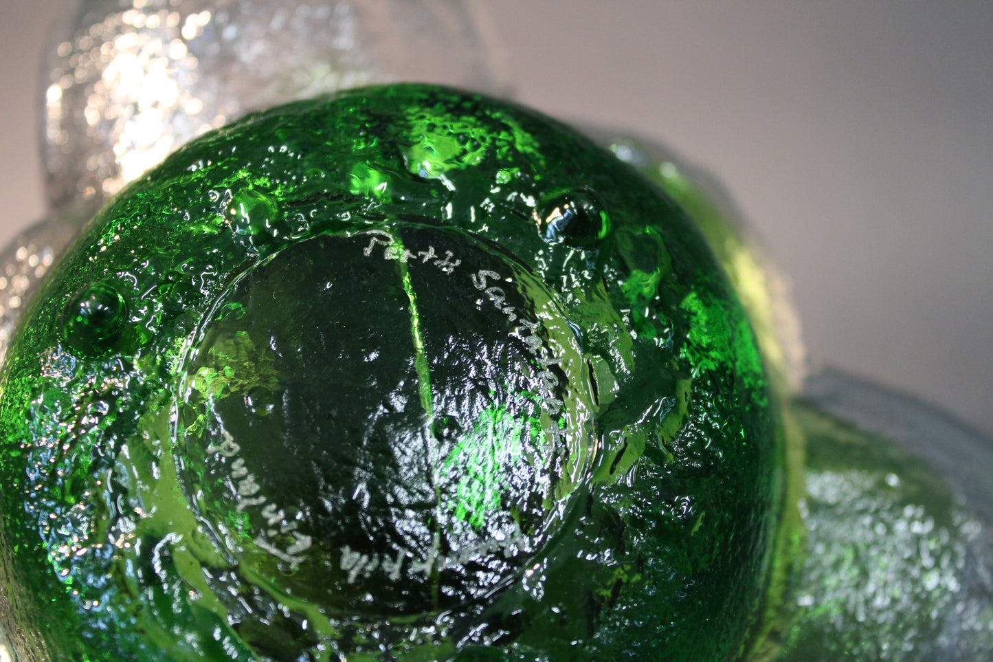 Lasi Kivi-Set kulhon signeeraus, Pertti Santalahti