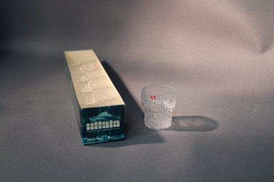 Iittala Paadar snapsilasit 6 kpl alkuperäislaatikossa – Tapio Wirkkalan suomalainen design