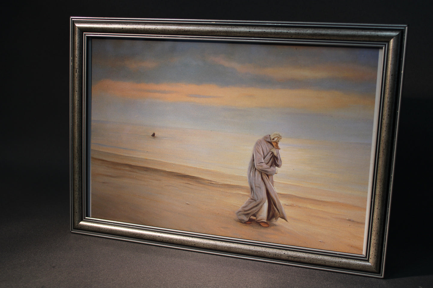 Kaj Stenvall juliste Maallista viisautta kehystettynä A4-koossa