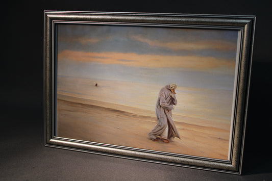 Kaj Stenvall juliste Maallista viisautta kehystettynä A4-koossa