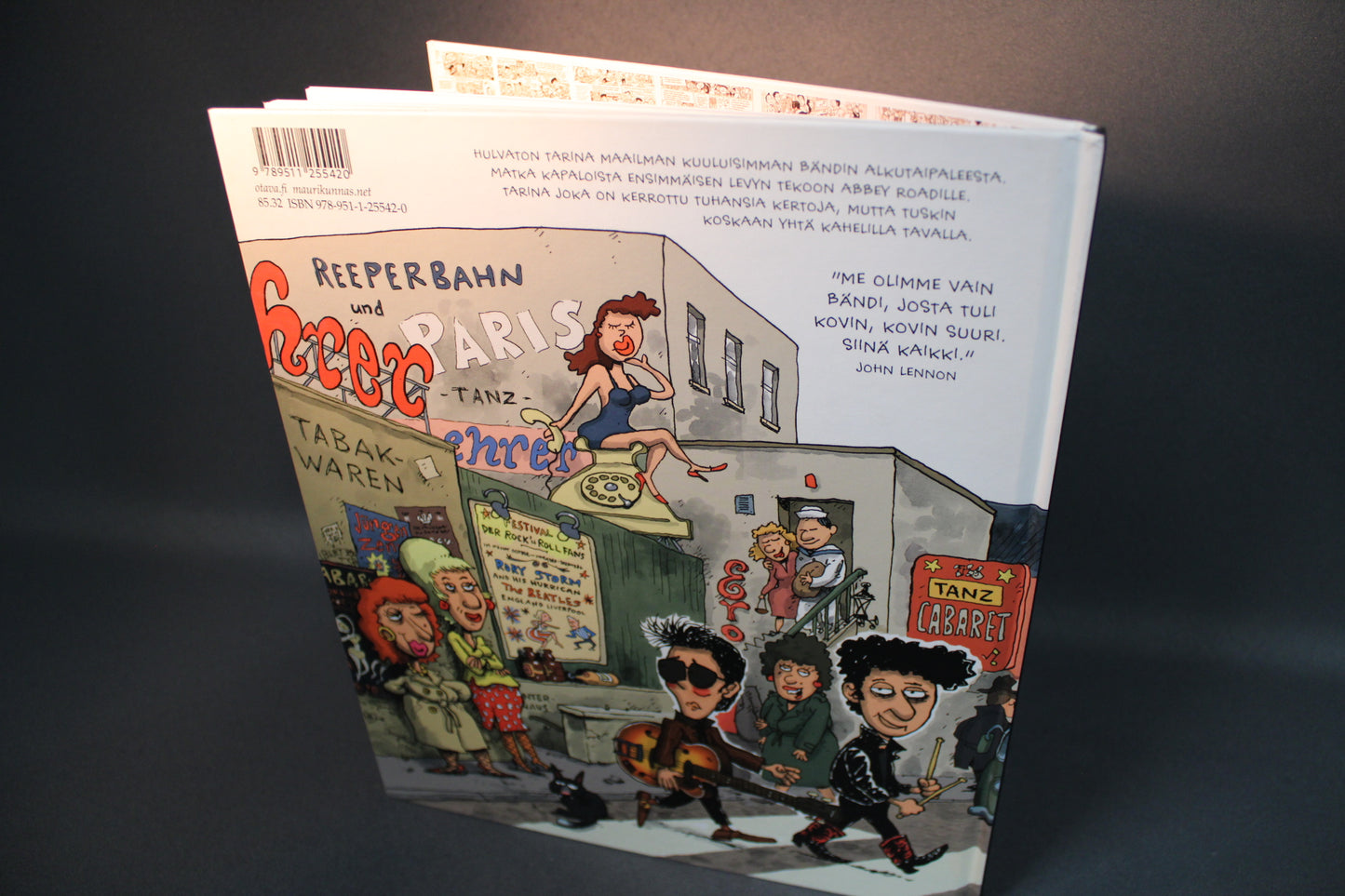 Mauri Kunnas Piitles kirja, takakansi ja kuvitus