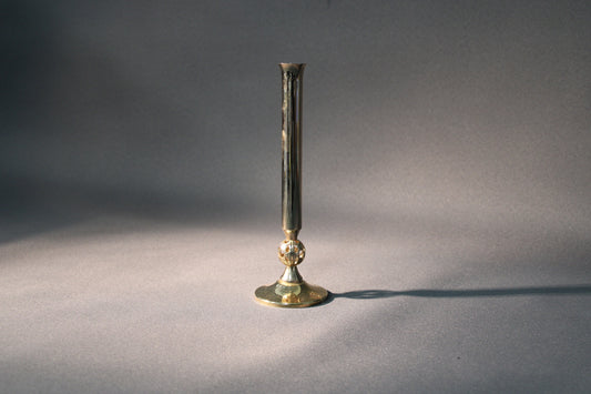 Orkidea maljakko – kullattu, yhden kukan maljakko