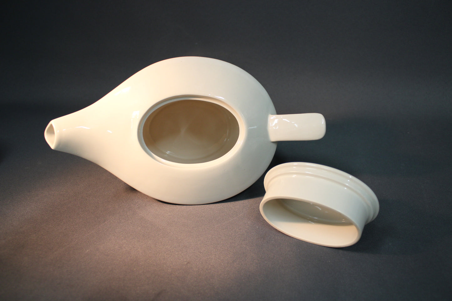 Pentik Vanilja teekannu ylhäältä ilman kantta