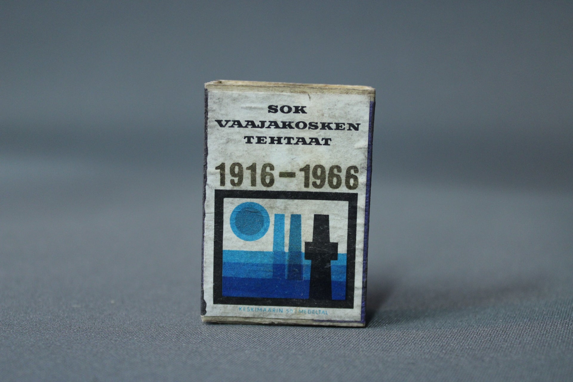 SOK Vaajakosken tehtaat 1916–1966 juhlavuoden tulitikkurasia