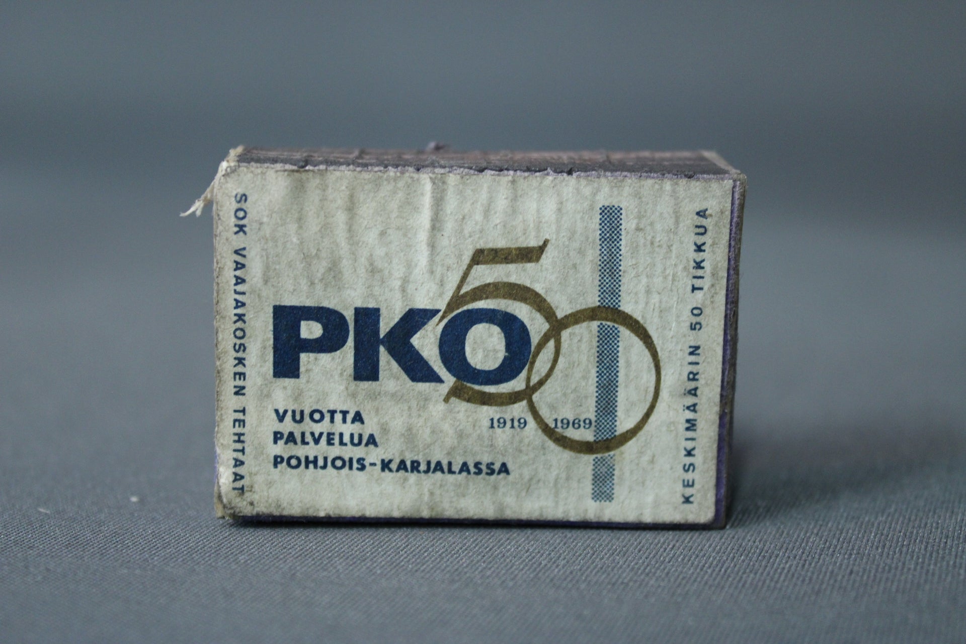 PKO 50 vuotta -tulitikkurasia, Pohjois-Karjala