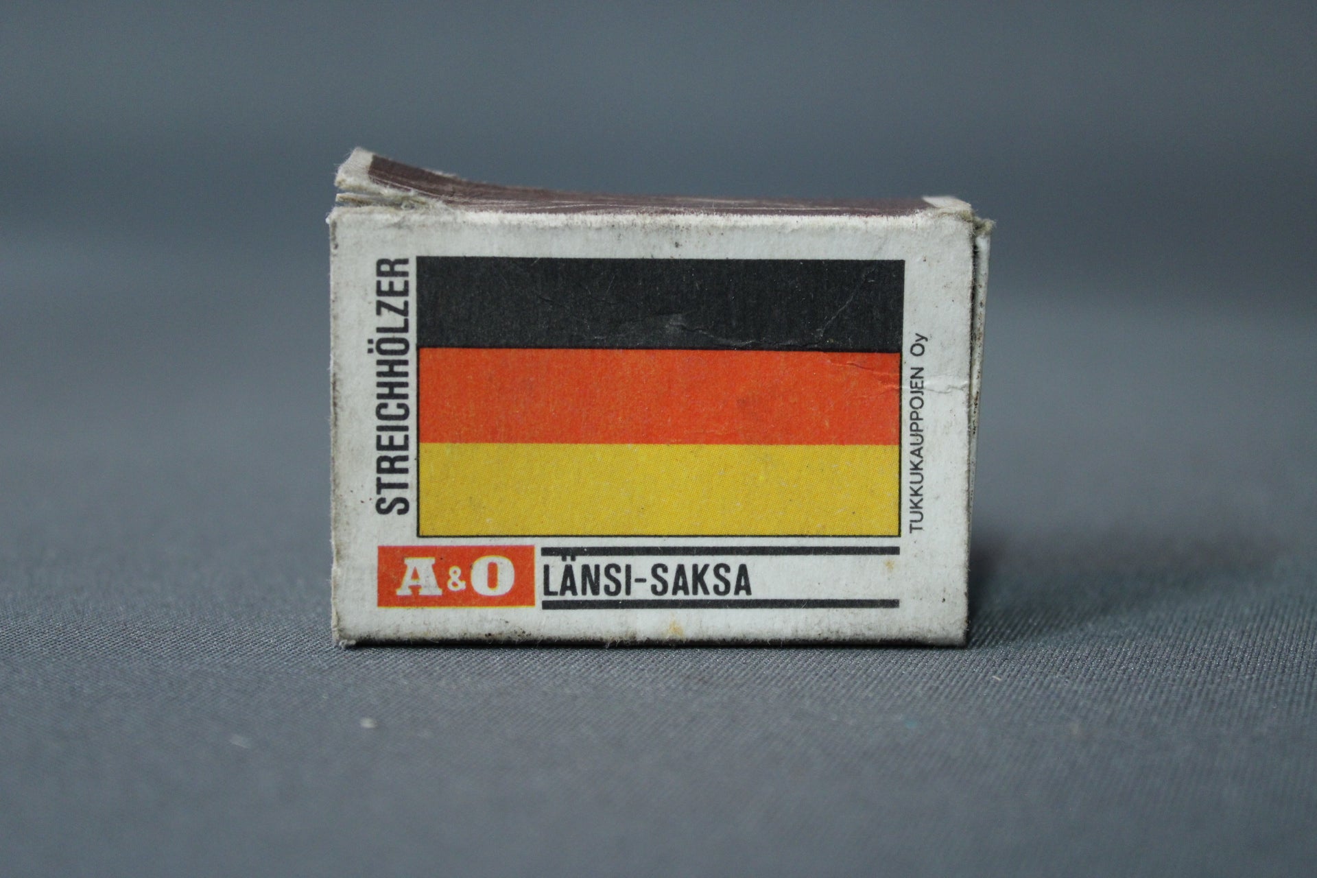 Länsi-Saksa tulitikkurasia, A&O mainos