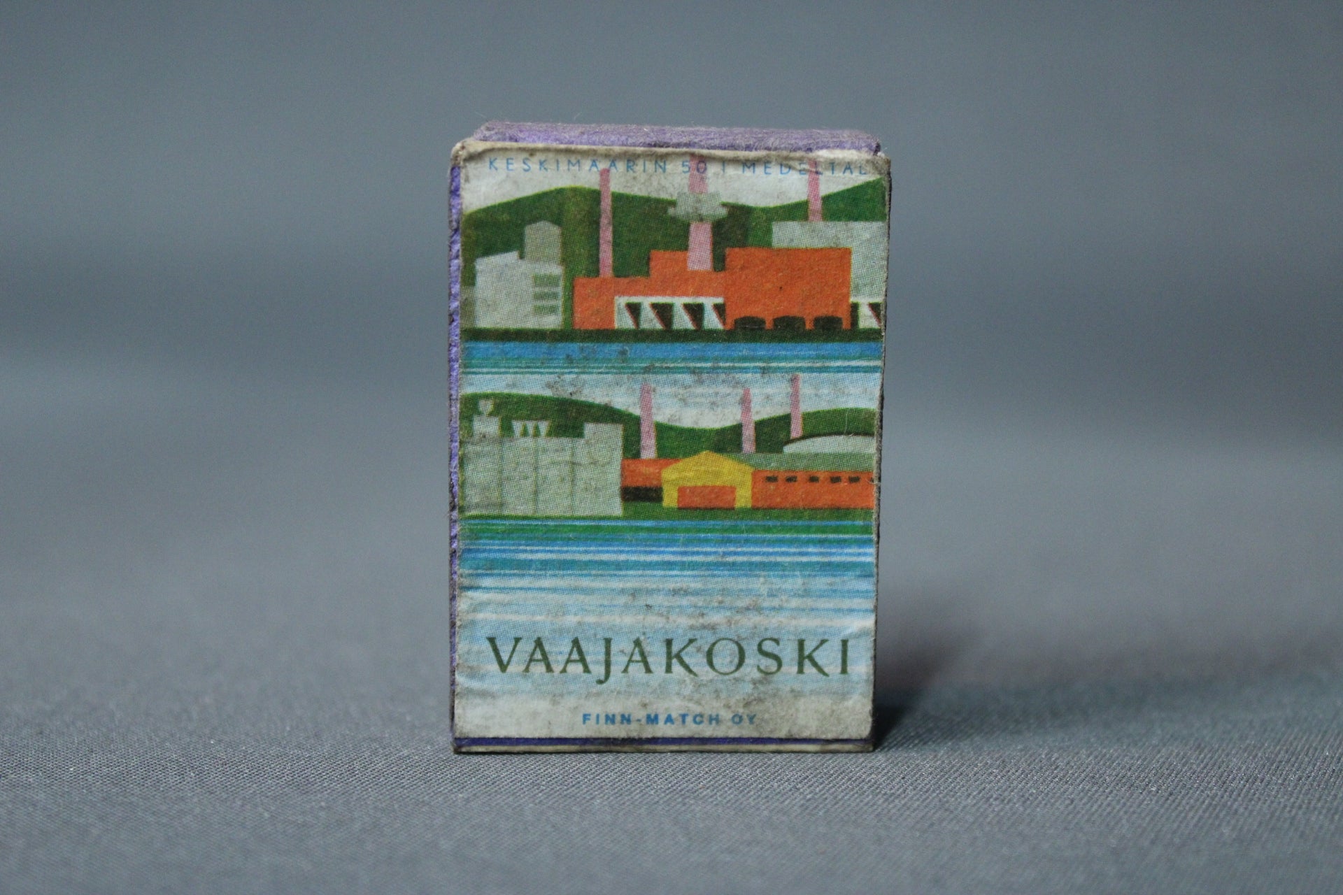 Vaajakoski tulitikkurasia, tehdaskuva