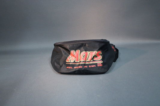Adidas Mars vintage vyölaukku musta nailon, 1992 olympialaiset, Adidas Originals