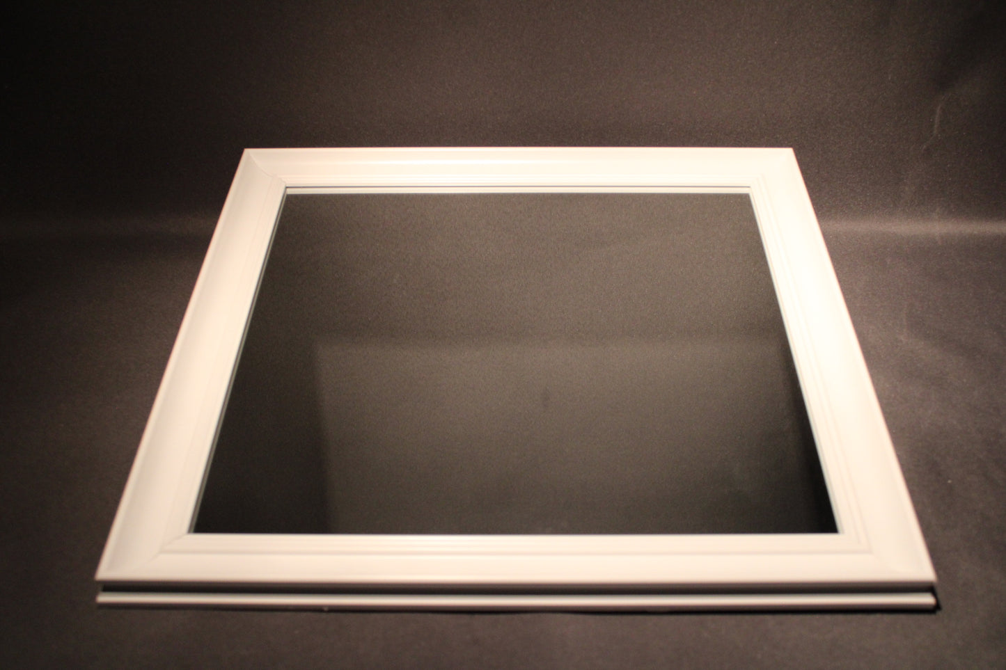 valkoinen neliö peili alice 48x48 cm