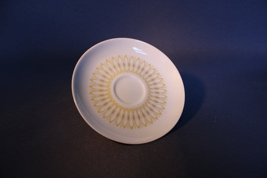 Arabia Anni kahvilautasen koristekuvio 1960-luku