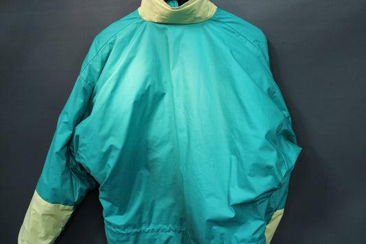 Brooks vintage-talvitakki takaosa, suomalainen urheilutakki 80–90-luku