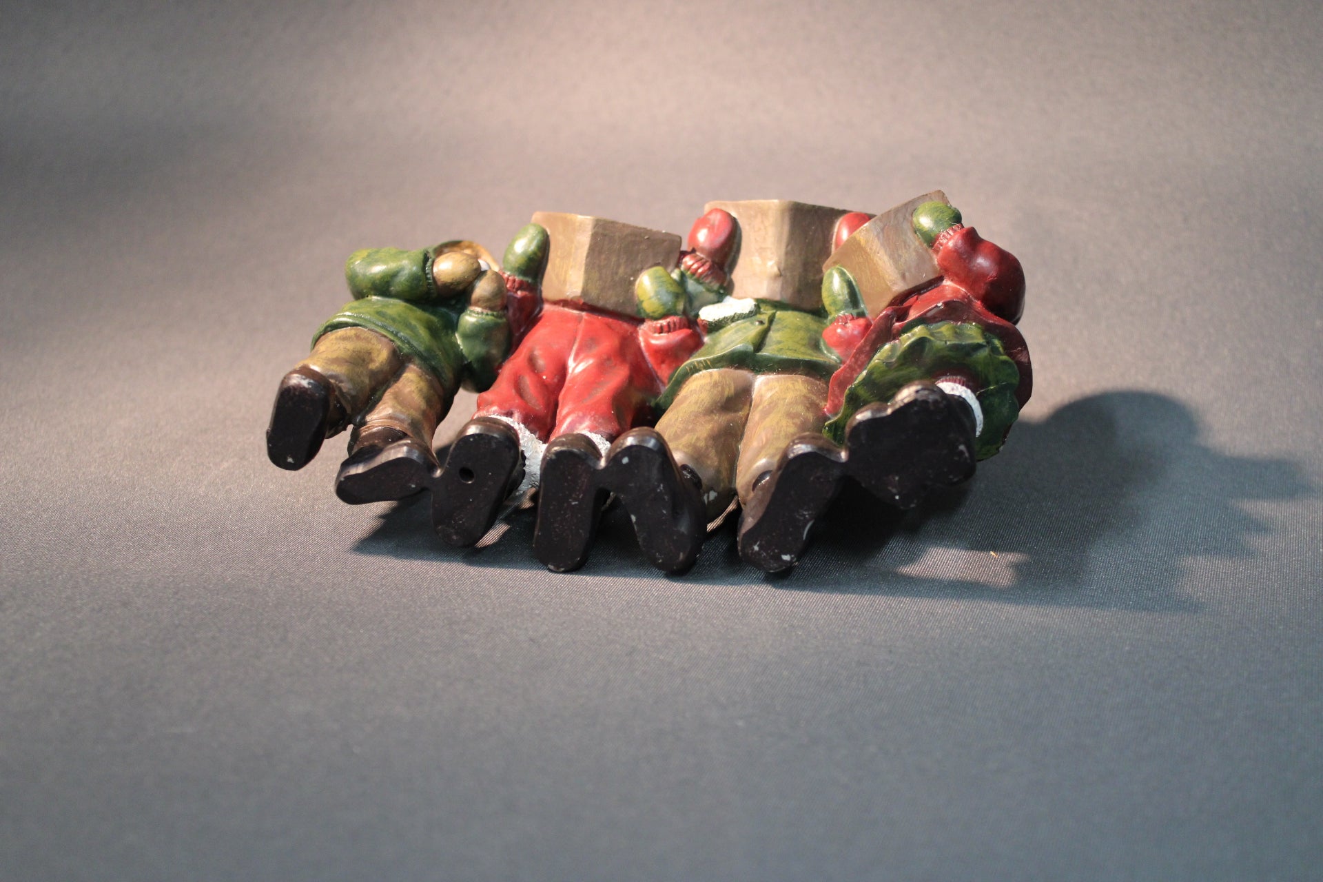 Clayre & Eef joululaulajat -koristefiguuri pohja