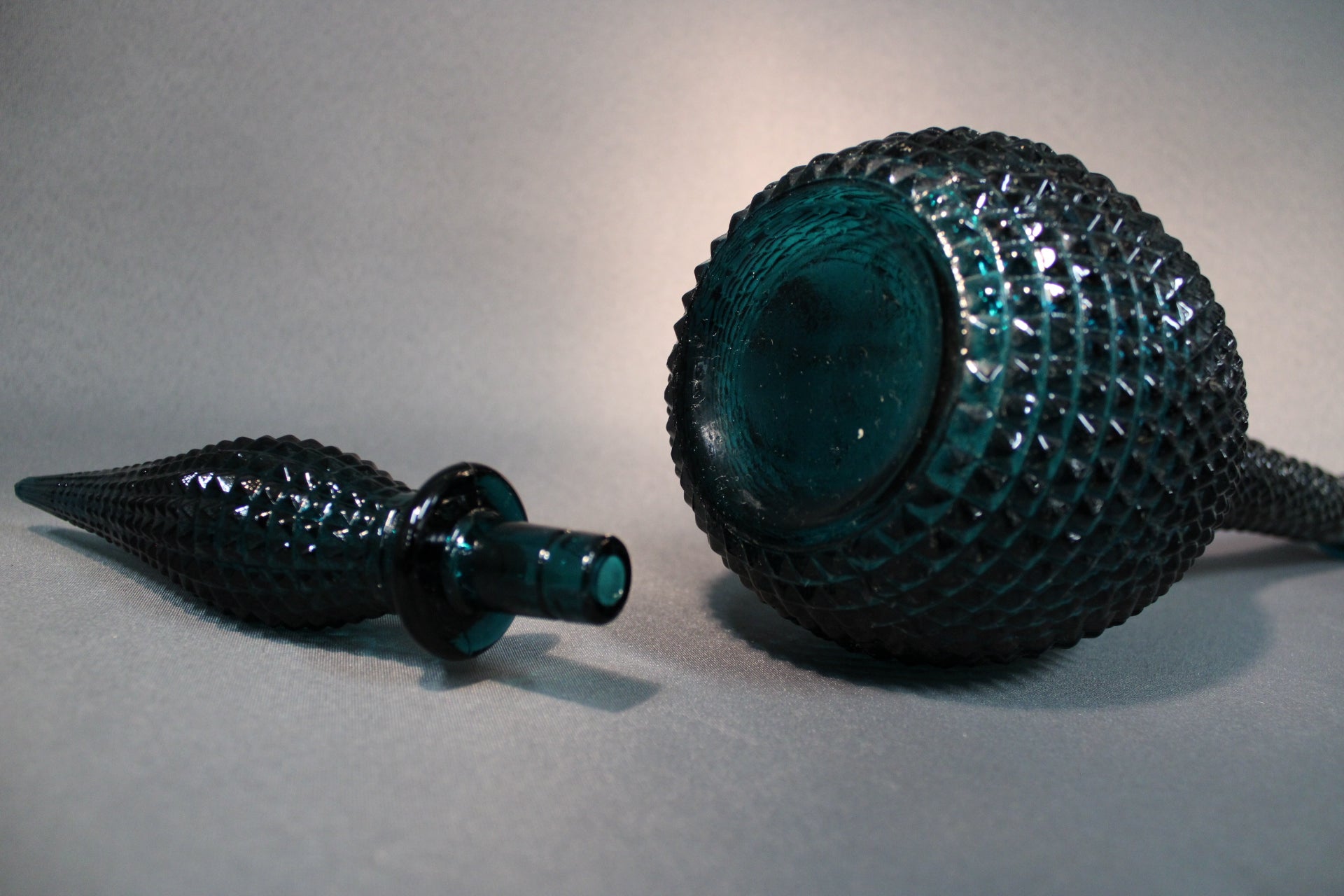 Empoli Genie -lasipullon pohja, italialainen design