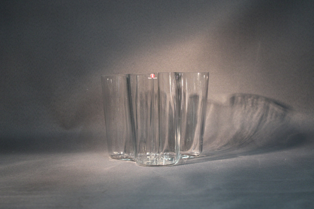 Iittala Aalto 花瓶 160 mm クリア アルヴァ・アアルト | Wintti