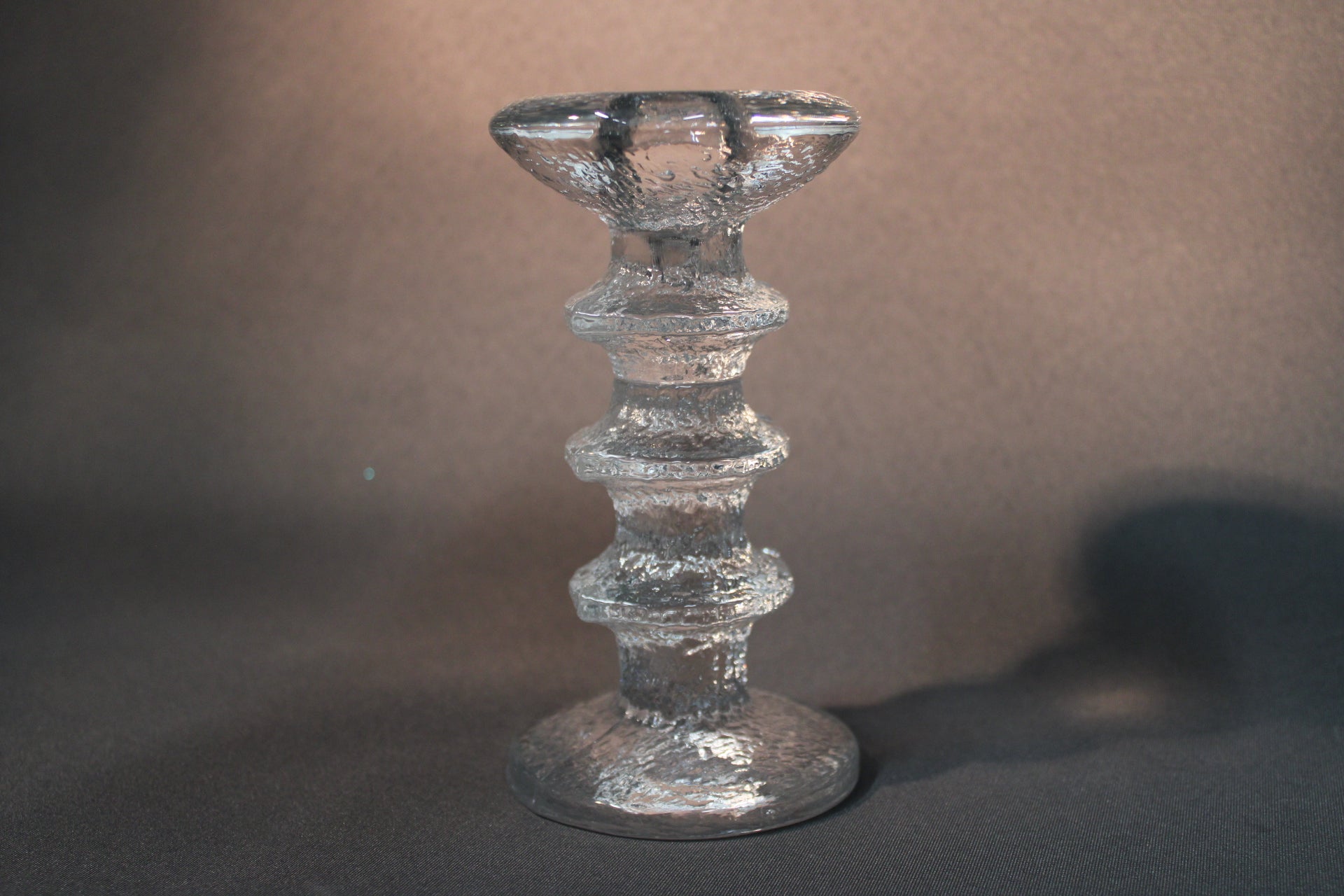 Iittala Festivo 3-solmuinen korkea kynttilänjalka, Timo Sarpaneva