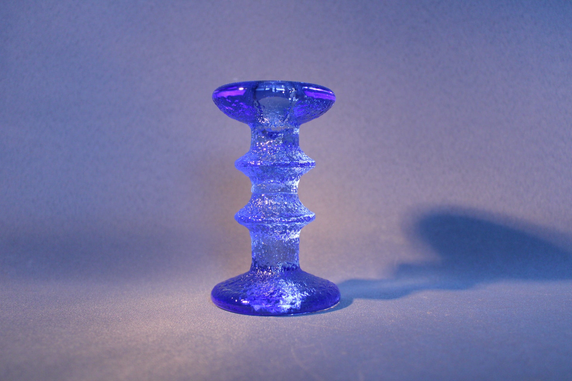 Iittala Festivo ブルー 2ノット キャンドルホルダー | Wintti