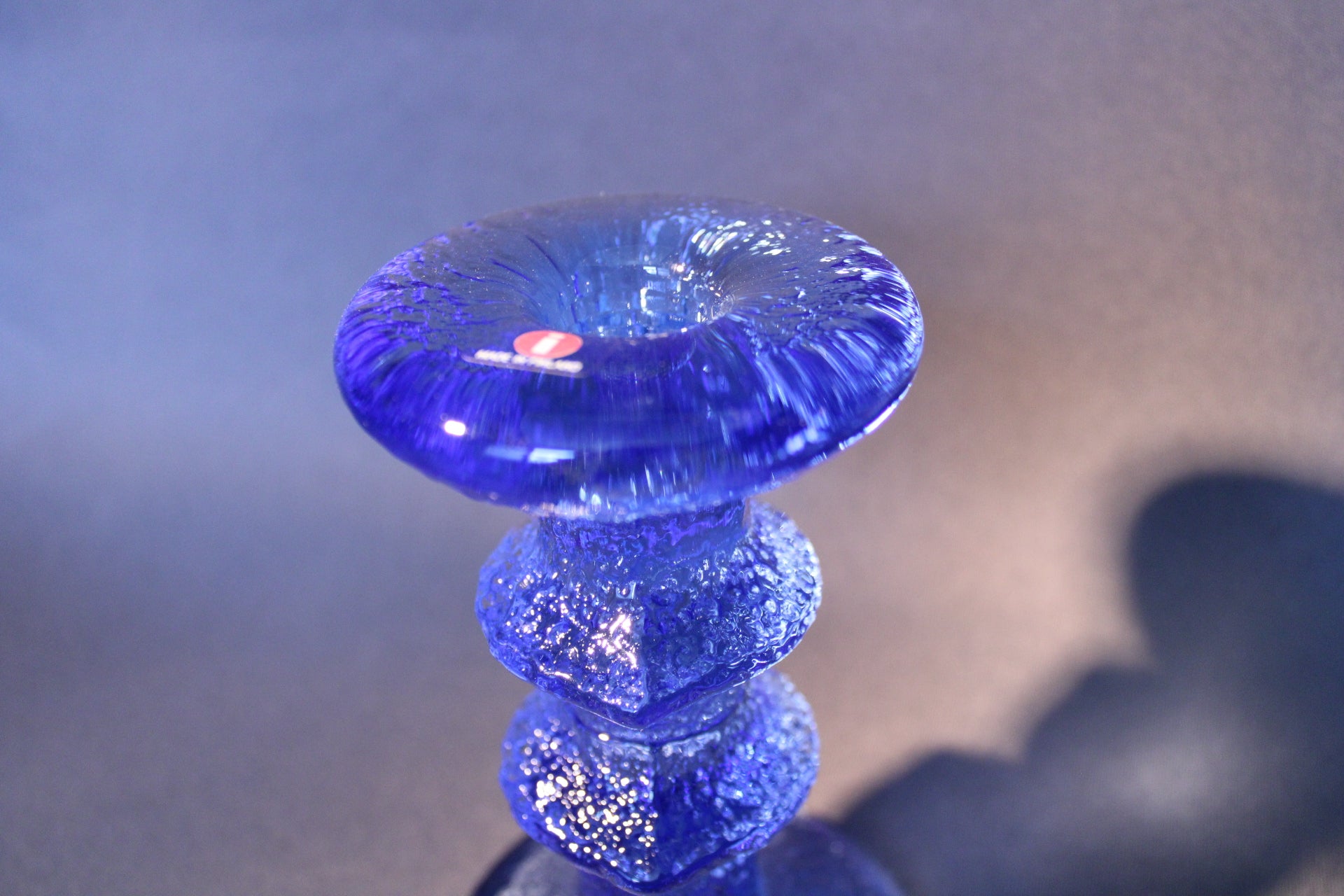 Iittala Festivo ブルー 2ノット キャンドルホルダー | Wintti