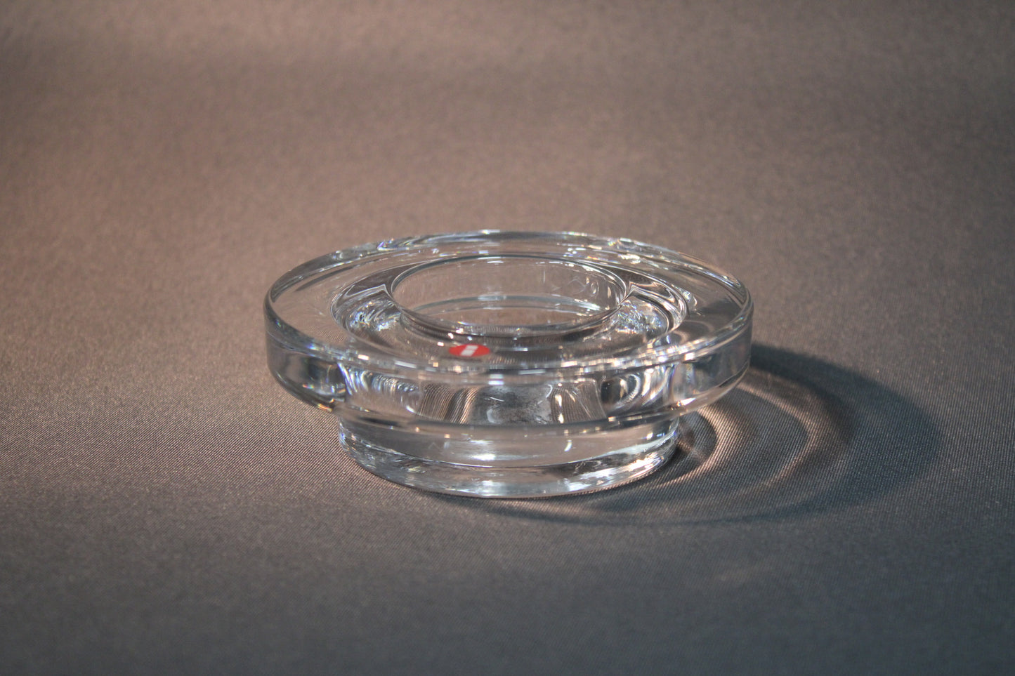 Iittala Halo kynttilälyhty kirkas, Harri Koskinen – designlasinen tuikkulyhty