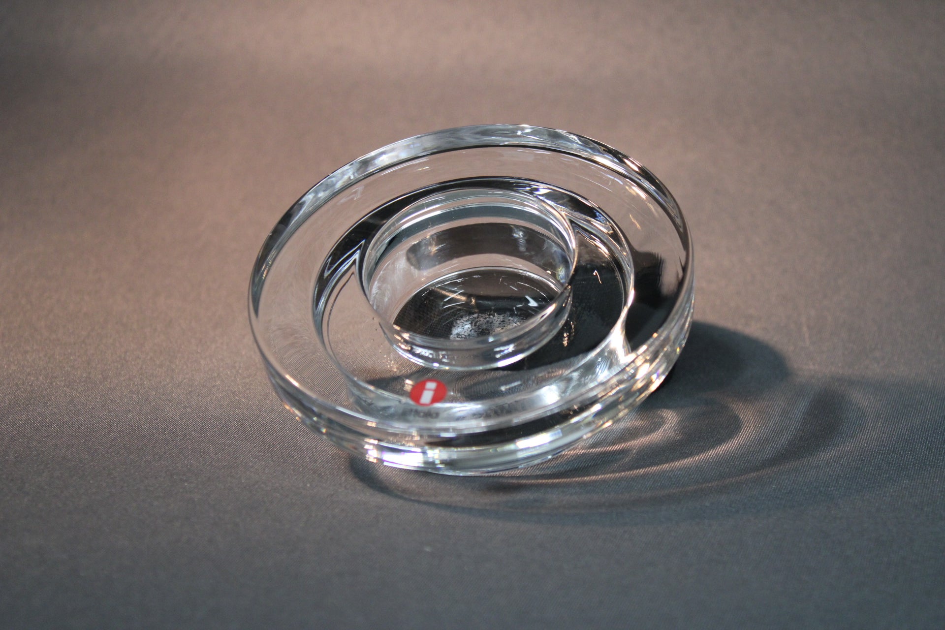 Iittala Halo kirkas kynttilälyhty ylhäältä kuvattuna