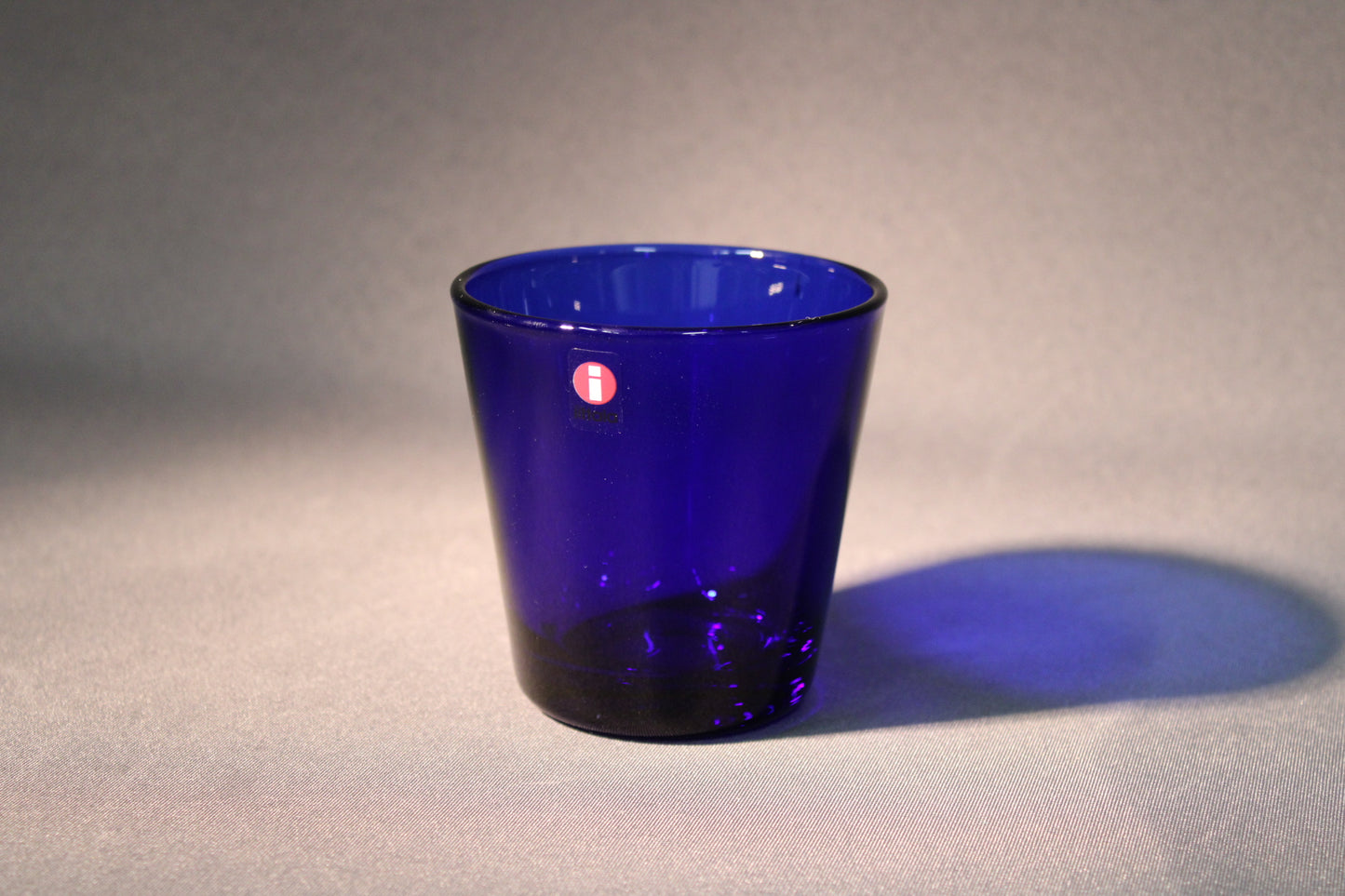 Iittala Kartio juomalasi koboltinsininen 21 cl, Kaj Franck