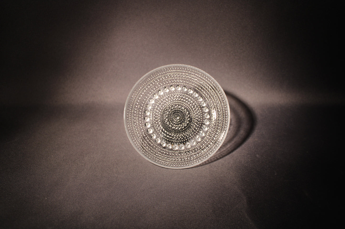Iittala Kastehelmi lautanen 14 cm kirkas Oiva Toikka