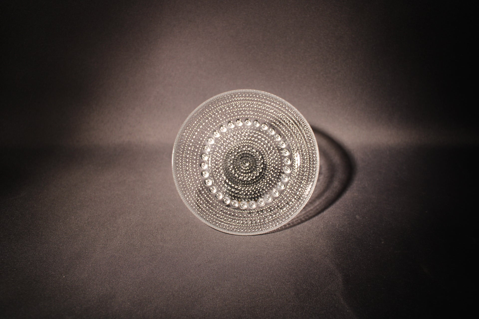 Iittala Kastehelmi lautanen 14 cm kirkas Oiva Toikka