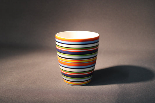 Iittala Origo muki 0,25 l, moniväriraita, Alfredo Häberli