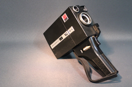 Kodak Instamatic M14 Super 8 -elokuvakamera, vintage-filmikamera