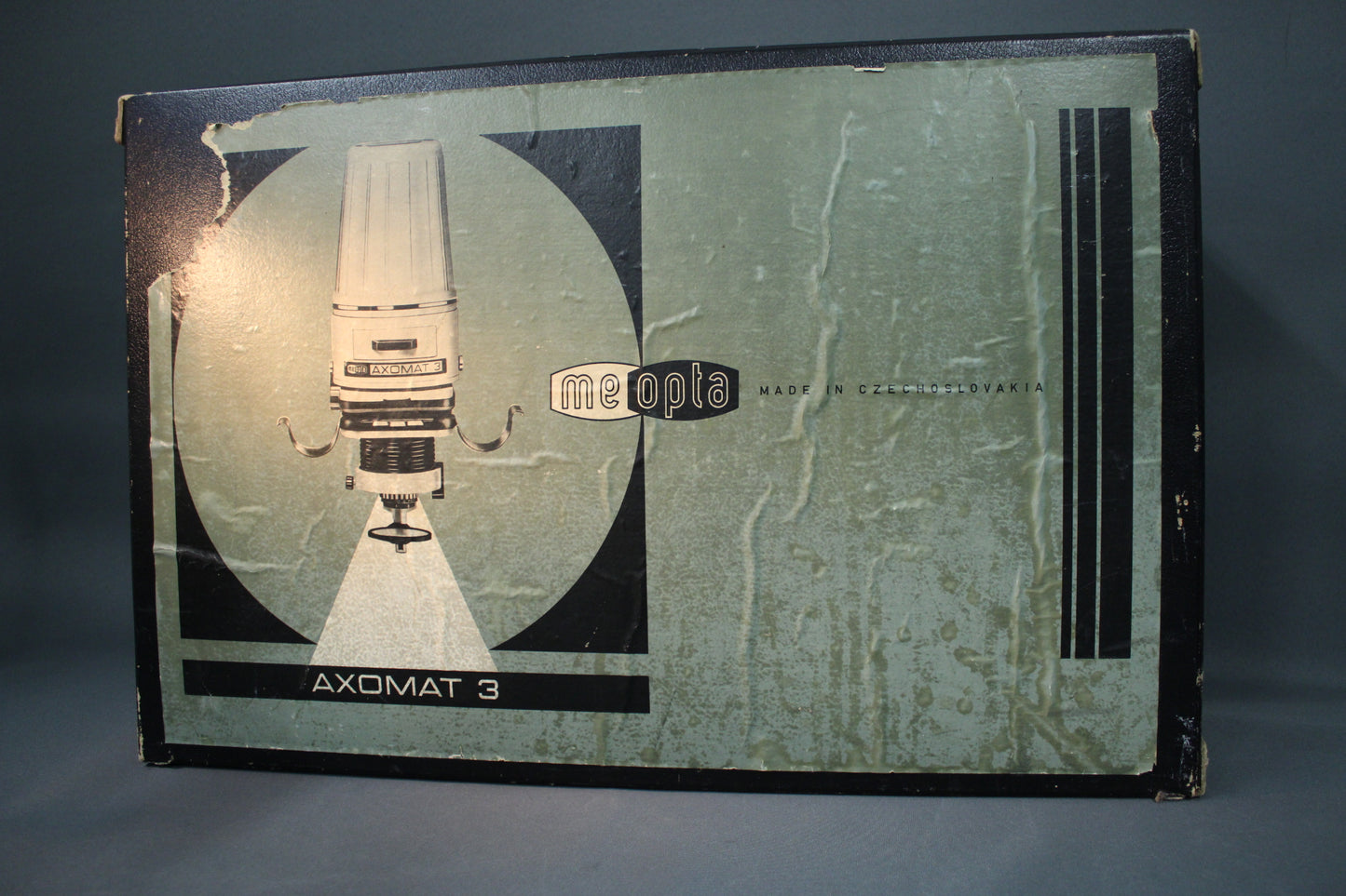 Meopta Axomat 3 -suurennuskone alkuperäinen laatikko