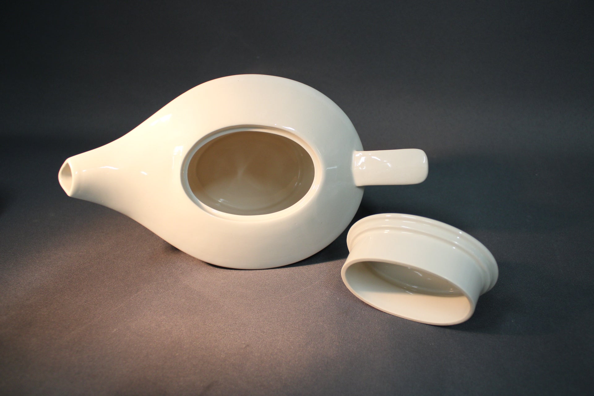 Pentik Vanilja teekannu ylhäältä ilman kantta