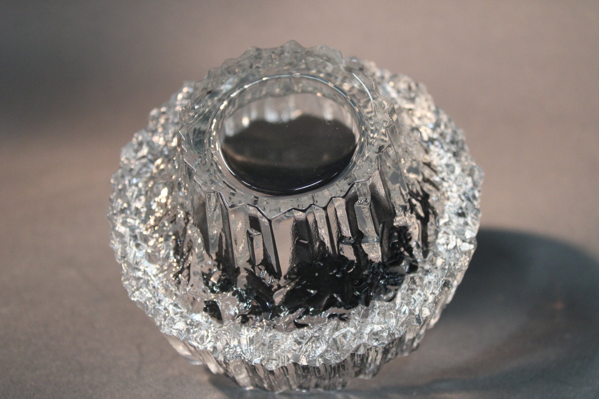 Stellaria-tuikkulyhdyn pohja ja lasirakenne, Tapio Wirkkala.