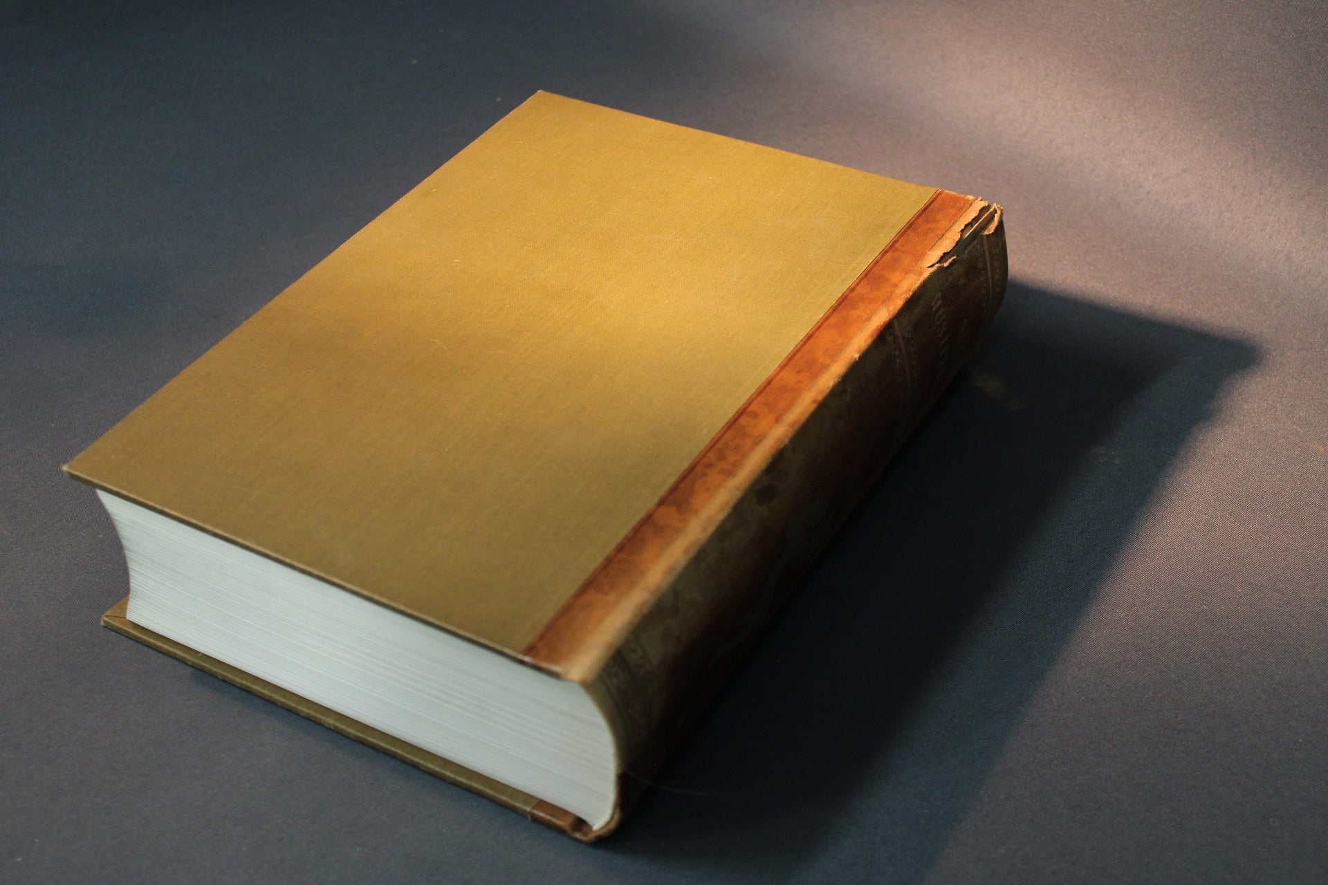 Suuri musiikkikirja nahkaselkä, Otava, vintage musiikkikirja