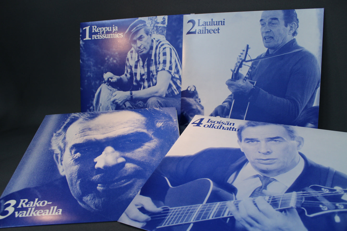 Tapio Rautavaara LP-kokoelma, useita levyjä ja kansia