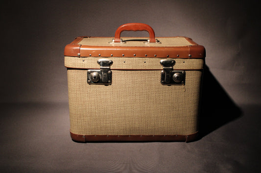 Vintage pikniklaukku Färdkamraten ruskea