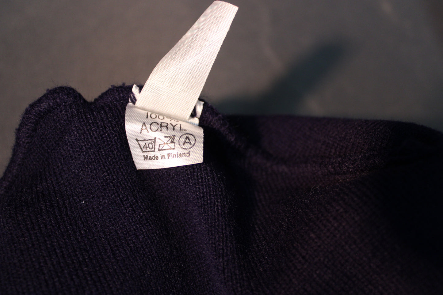 JE-Sport Oy vintage pipon hoitolappu, 100 % akryyli, Made in Finland